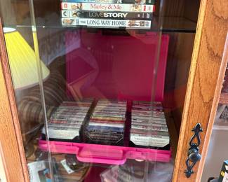 There are Vintage Cassette tapes, DVD's, VHS and more!
