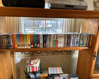 DVD's, VHS - All in perfect condition! 