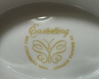 FANTASTIC new find! This set of beautiful EASTERLING China made in Bavaria Germany! Absolutely awesome with the space/starburst pattern! Must see to appreciate!!
