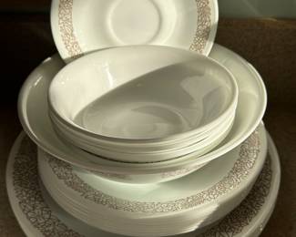 We have three lovely CORELLE patterns! 