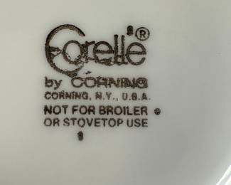 We have three lovely CORELLE patterns! 
