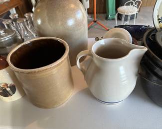 A HUGE SUPERB collection of Enamelware and Vintage Crockery! 