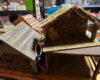 Just one of the MANY tables filled with Vintage to Contemporary Holiday Items! 