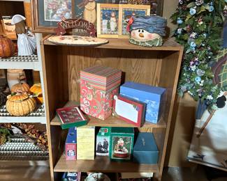 More vintage holiday items fill dozens of shelves! 