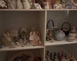 More vintage holiday items fill dozens of shelves! 