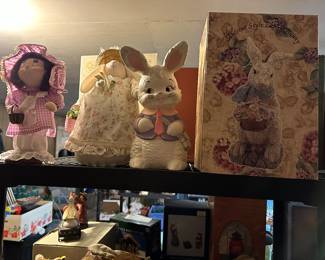 More vintage holiday items fill dozens of shelves! 