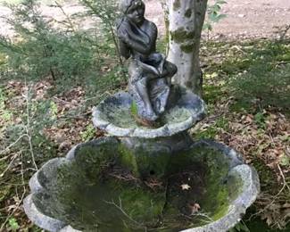 Several garden pieces