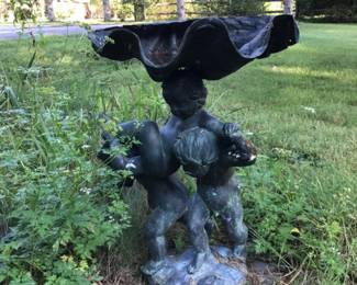 Good and large garden bronze