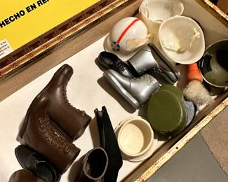 A trunk filled with GI JOE Dolls and Accessories!