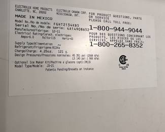 Fridgedaire Gallery Refrigerator! EXCELLENT Condition! 