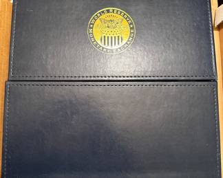 World Reserve Monetary Exchange Presidential Coin Dollar Album Cased!