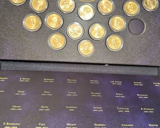 World Reserve Monetary Exchange Presidential Coin Dollar Album Cased!