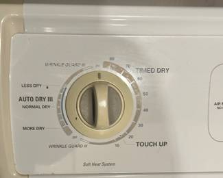 Kenmore Automatic White Washer and Dryer Set! Both are very good and work perfectly! 