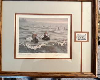 Huge Ducks Unlimited Collection! Signed prints, decoys, figurines, and other terrific items! 