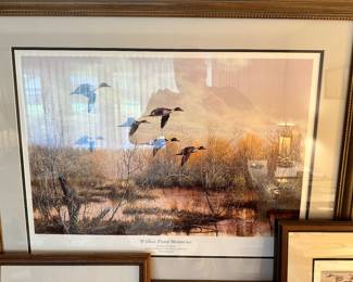 Huge Ducks Unlimited Collection! Signed prints, decoys, figurines, and other terrific items! 