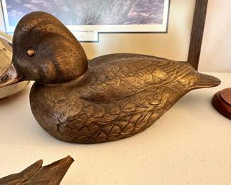 Huge Ducks Unlimited Collection! Signed prints, decoys, figurines, and other terrific items! 