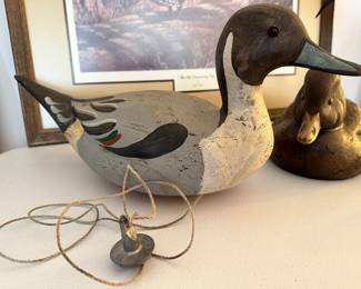 Huge Ducks Unlimited Collection! Signed prints, decoys, figurines, and other terrific items! 