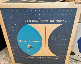 Vintage Bell & Howell projector! Mint in original box! 