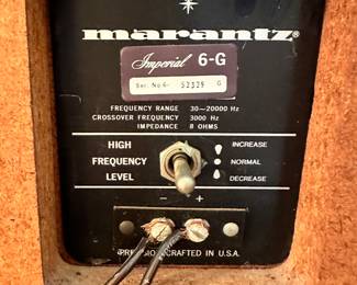 Pair of Vintage Marantz Speakers!