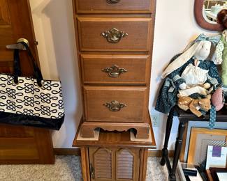 A Two Piece nightstand and dresser set! 