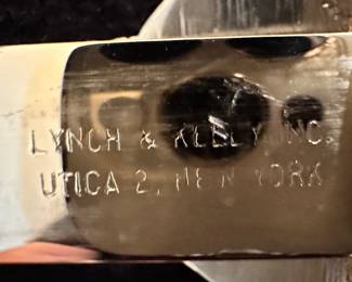 SUPERB Vintage Knights Of Columbus Sword with Scabbard! Lynch & Kelly Utica NY