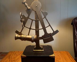 STUNNING SEXTANT Lamp! 