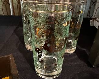 A Table full of MCM Accessories! Libby Fish Glasses! 