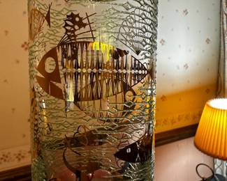 A Table full of MCM Accessories! Libby Fish Glasses!