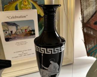 A collection of VINTAGE BOTTLES! All in excellent condition! - GREEK VASE! 