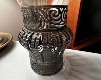 Interesting Candle Lamp with Chimney!