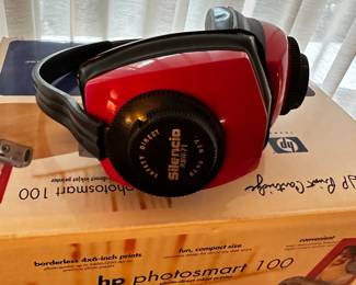 Noise reduction head phones! 