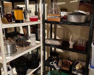 Another two shelves of vintage odds and ends! 