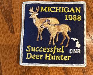 A great collection of NRA and Michigan DNR patches! 1988 - 2012