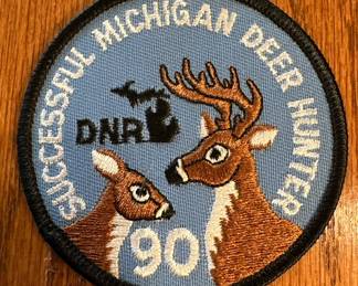 A great collection of NRA and Michigan DNR patches! 1988 - 2012