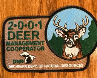 A great collection of NRA and Michigan DNR patches! 1988 - 2012