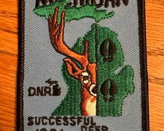 A great collection of NRA and Michigan DNR patches! 1988 - 2012