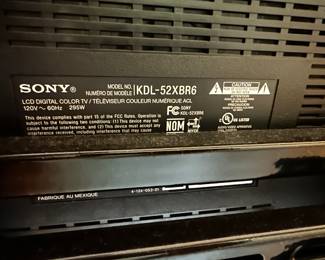 Sony 52" BRAVIA TV Entertainment Package! All for 1 price!  