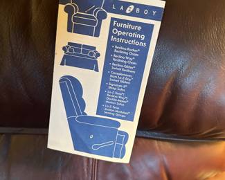 Outstanding La-Z-Boy 3 piece Leather Furniture Set! Buy all 3 pieces together SAVE 20%! 