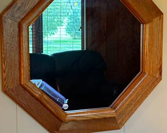 Beautiful hexagon mirror! 