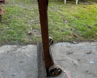 Fabulous Antique Two Wheel Dolly!