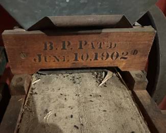 A GREAT 1902 AT Ferrell Seed Cleaner! Saginaw MI.