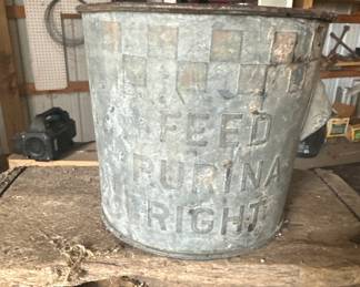 A mother great look at the Purina Bucket! 