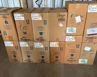 These are cases of furnace filters. Several different sizes!