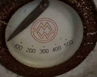 1940’s Montgomery Ward Wood Burning Porcelain Stove! Needs cleaning , but other than that is in GREAT condition! 