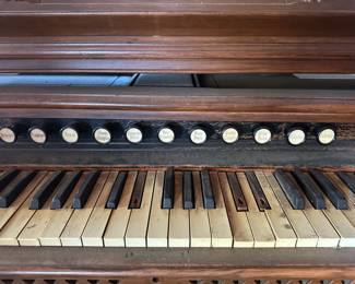 Old Kimball Reed Parlor Pump Organ! 