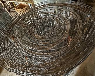 4 sets of ROLLED Metal Fencing! 