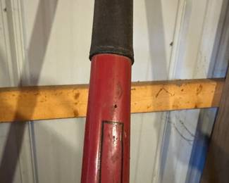 This is the Buggy Shaft for the FANTASTIC early 20th Century Dr’s Buggy! This piece is in NEAR MINT condition! It has been completely restored!