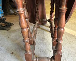 Antique Drop Leaf Table! Needs some love!  