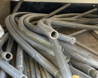 This is a greenhouse waiting to be assembled! 