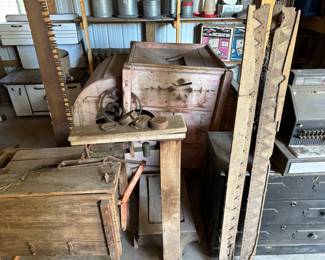 A look around one corner of the barn!